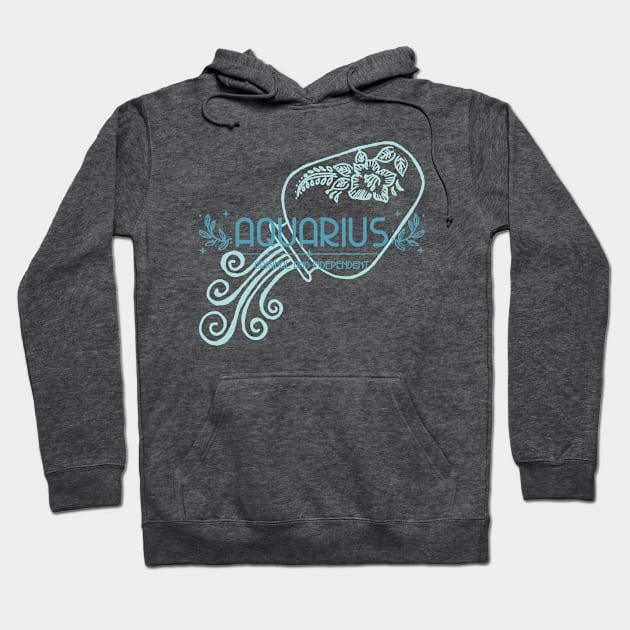 aquarius Hoodie by Tip Top Tee's